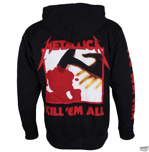 mikina pánska Metallica - Kill 'Em All - Black - RTMTL (NEW) ZHBKIL