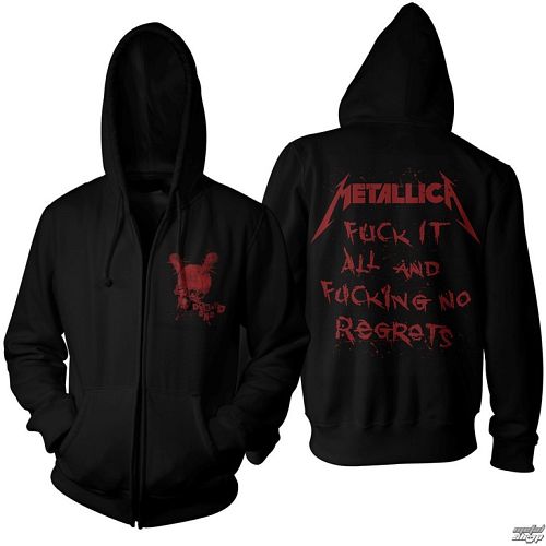mikina pánska Metallica - No Regrets - Black - PRO064