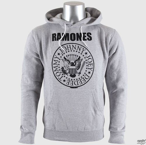mikina pánska Ramones - Seal Logo Gry