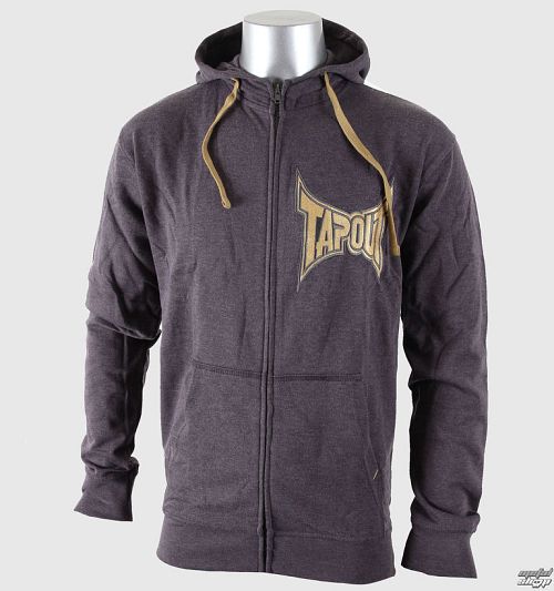 mikina pánska TAPOUT - Agent Shield - Charcoal