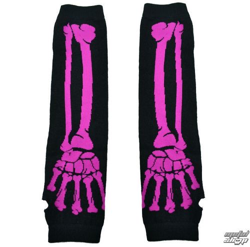 narukávnik POIZEN INDUSTRIES - Bone Armwarmer - Black/Pink
