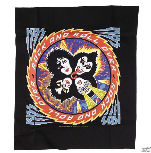 nášivka Kiss - Rock And Roll Over Patch - LOW FREQUENCY - KIPA05003