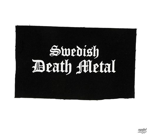 nášivka Swedish dead metal - Ns-310