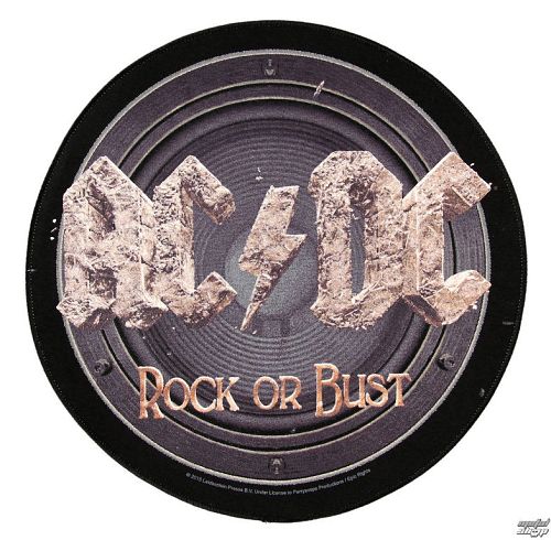 nášivka veľká AC/DC - Rock Or Bust - RAZAMATAZ - BP1018