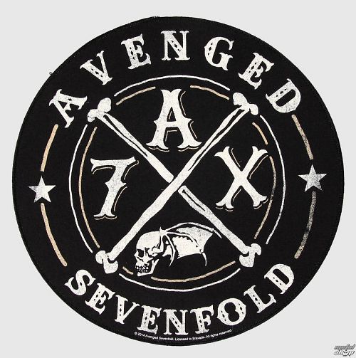 nášivka veľká Avenged Sevenfold - A7X - RAZAMATAZ - BP973
