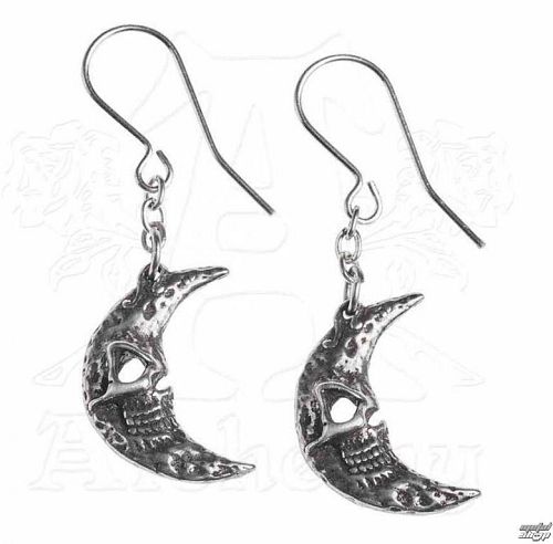 náušnice ALCHEMY GOTHIC - M era Luna Crescens - Tragicom Moon - E385