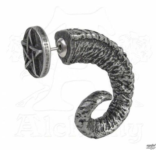 náušnice ALCHEMY GOTHIC - Magic Ram's Horn - E356