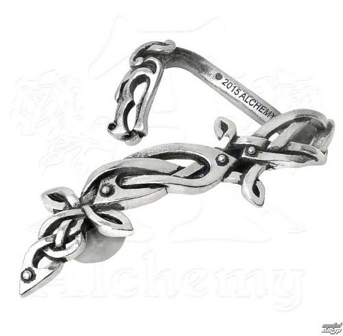 náušnice ALCHEMY GOTHIC - Osberg Dragon Earwrap - E361