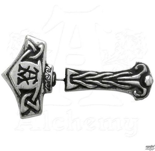 náušnice ALCHEMY GOTHIC - Thunderstruck Faux Stretcher - E368