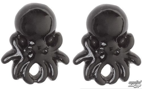 náušnice SOURPUSS - Octopus - Black - SPEA22