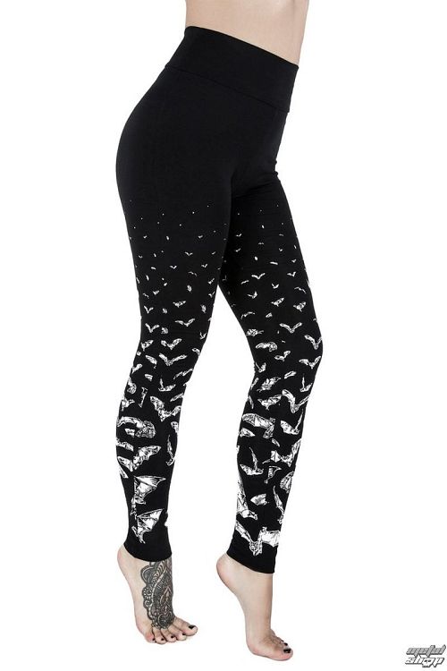 nohavice dámske (legíny) KILLSTAR - BLOODSUCKERS - BLACK - K-LEG-F-F2810