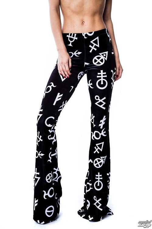 nohavice dámske (legíny) KILLSTAR - Symbolic - Black - KIL092