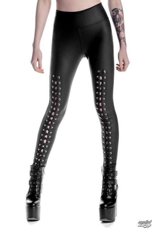 nohavice dámske (legíny) KILLSTAR - Taylor - Black - K-LEG-F-2417