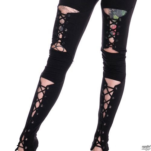 nohavice dámske (legíny) VIXXSIN - NIGHT THORN - BLACK - POI241
