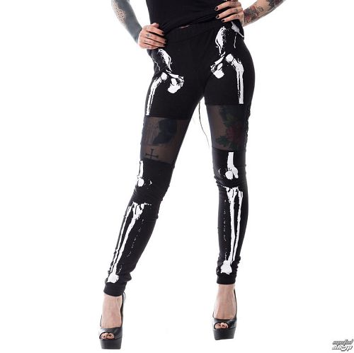 nohavice dámske (legíny) Vixxsin - X RAY - BLACK - POI546