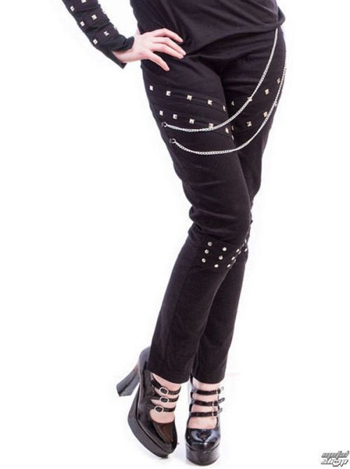nohavice dámske NECESSARY EVIL - Ghotic - Black - N1195