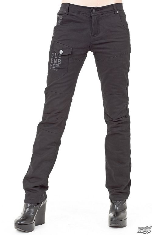 nohavice dámske QUEEN OF DARKNESS - Black - TR1-245/12