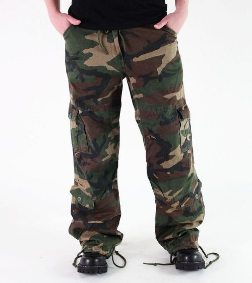 nohavice dámske ROTHCO - VINTAGE PARATROOPER - FATIGUES CAMO - 3386