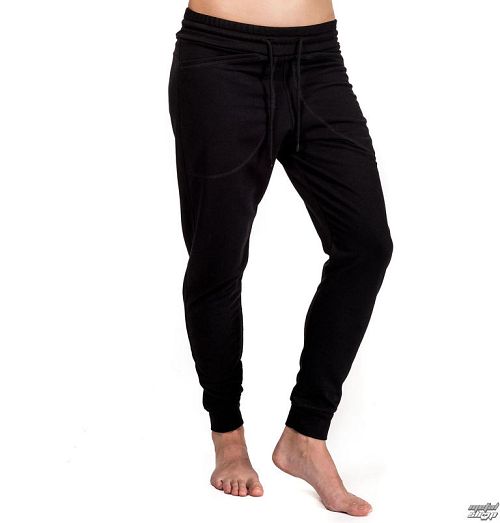 nohavice dámske (tepláky) HORSEFEATHERS - KASSIUS - BLACK - SW696B