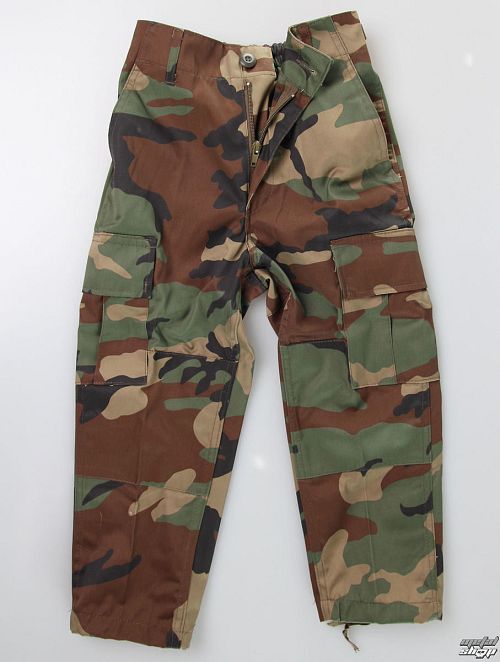 nohavice detské MIL-TEC - US Hose - Woodland - 12031020
