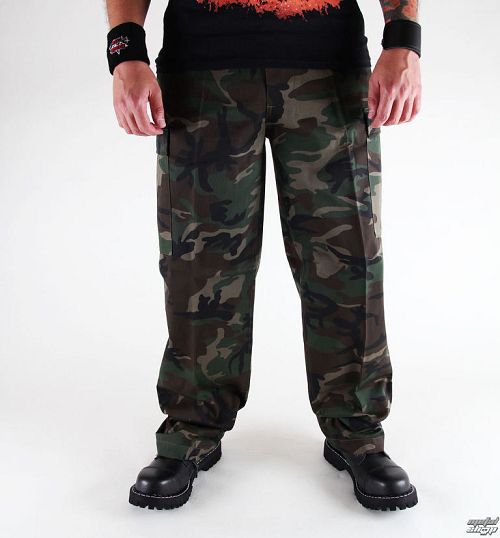 nohavice pánske BRANDIT - US Ranger Hose Woodland - 1006/10