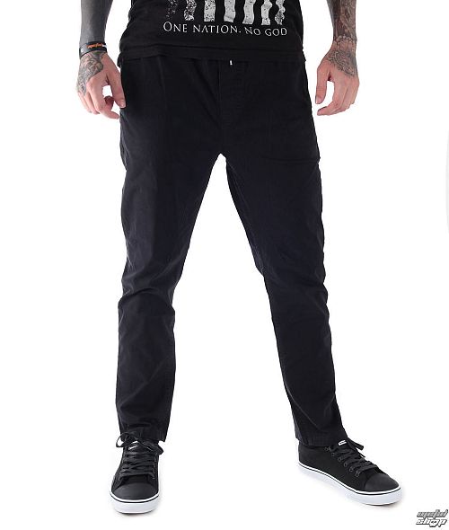 nohavice pánske GLOBE - Goodstock Beach Pant - Black - GB01416001-BLK