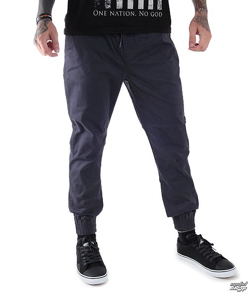 nohavice pánske GLOBE - Goodstock Jogger - Coal - GB01436007-COAL