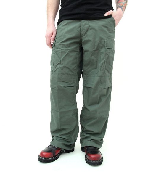 nohavice pánske HELIKON - Nyco Ripstop - Olive Drab - SP-BDU-NR-32