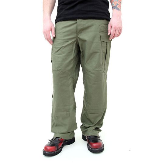 nohavice pánske HELIKON - Nyco Twill - Olive - SP-SFU-NT-02