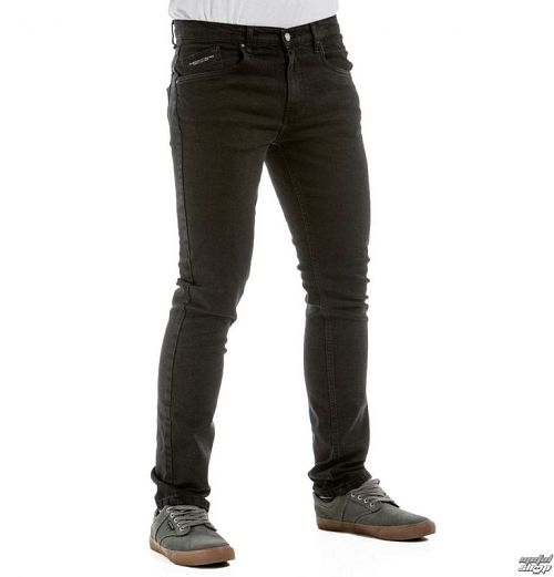 nohavice pánske (jeans) NUGGET - Barker - 1/7/38, B - Black - NG170301073074