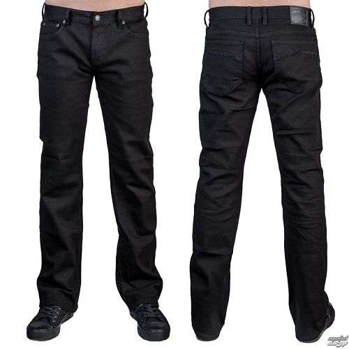 nohavice pánske (jeans) WORNSTAR - Essentials - Trailblazer Black Denim - WSP-05-TBK