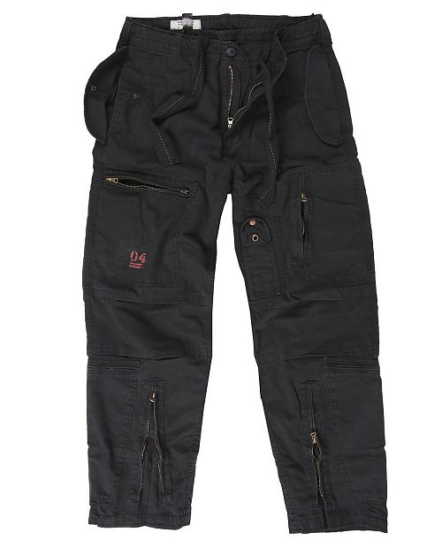 nohavice pánske SURPLUS - INFANTRY CARGO - Black GE - 05-3599-63