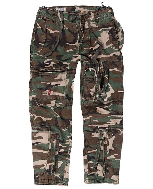 nohavice pánske SURPLUS - INFANTRY CARGO - WOODL. GEW - 05-3599-62