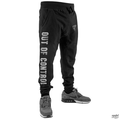nohavice pánske (tepláky) FAMOUS STARS & STRAPS - OUT OF CONTROL - BLACK - FM03170012