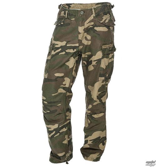nohavice pánske West Coast Choppers - WCC M-65 - CARGO CAMOUFLAGE - WCCBR108CF