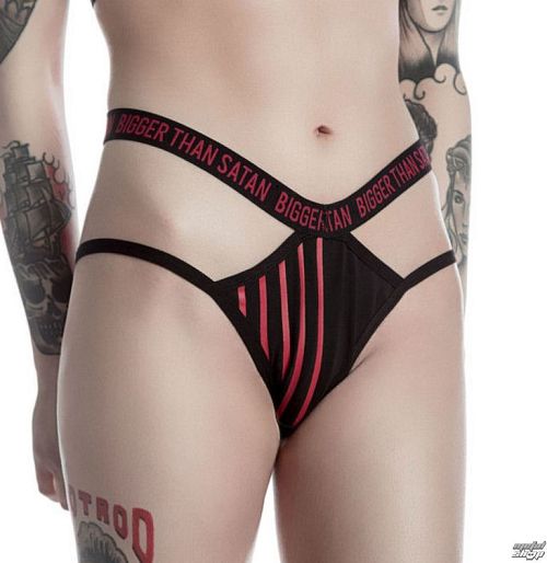 nohavičky dámske KILLSTAR - MARILYN MANSON - Bigger Than satan - Black - K-UND-F-2518