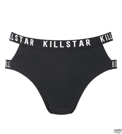 nohavičky dámske KILLSTAR - Rise N Rule Double Strap - Black - KIL314