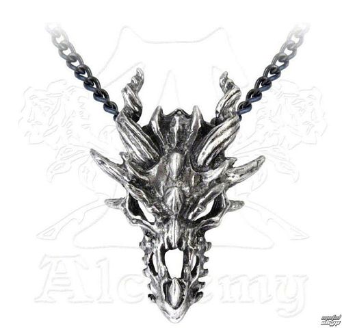 obojok Dragon Skull ALCHEMY GOTHIC - P625