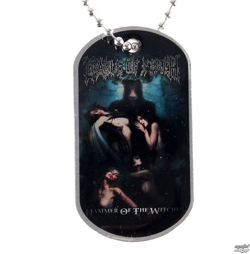 obojok (psie známka) Cradle of Filth - Hammer Of The Witches - RAZAMATAZ - DT065