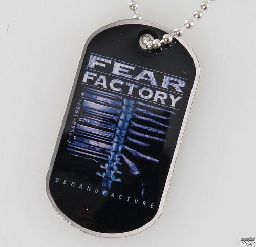 obojok (psie známka) Fear Factory - Demanufacture - RAZAMATAZ - DT060