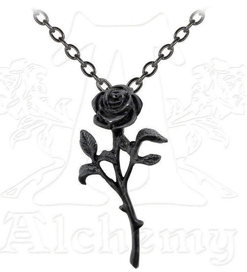 obojok The Romance Of The Black Rose - ALCHEMY GOTHIC - P695