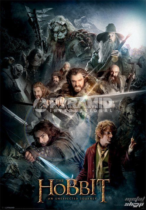 obraz 3D The Hobbit Dark Montage - Pyramid Posters - PPL70157
