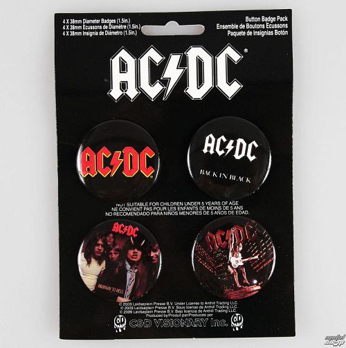 odznaky AC/DC - CDV - B-3363