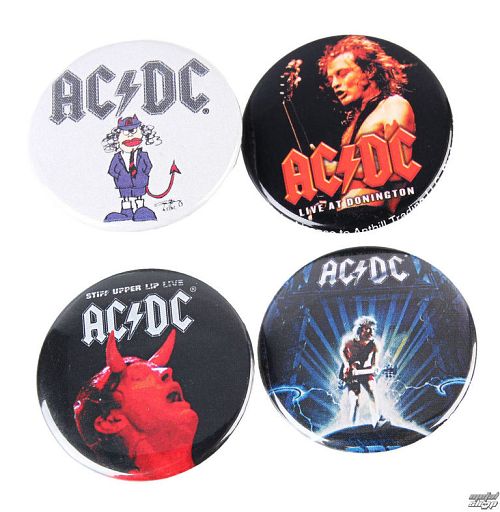 odznaky AC/DC - Logo - B-5435-S