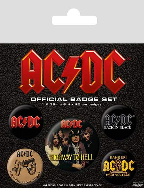 odznaky AC/DC (Logo) - BP80494