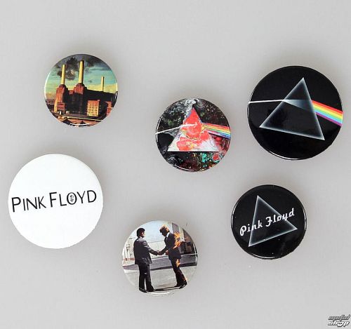 odznaky Pink Floyd - Album And Logos - BP0457
