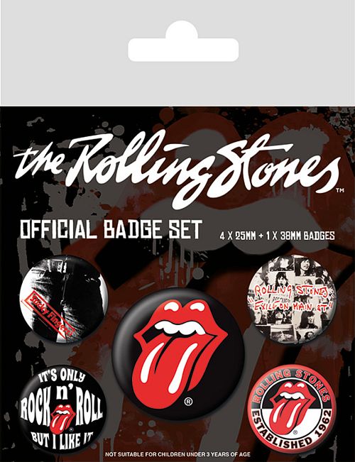 odznaky Rolling Stones - (&&string0&&) - PYRAMID POSTERS - BP80465