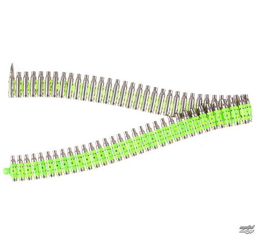 opasok Silver & Fluorescent - Green Metal Bullet - B714