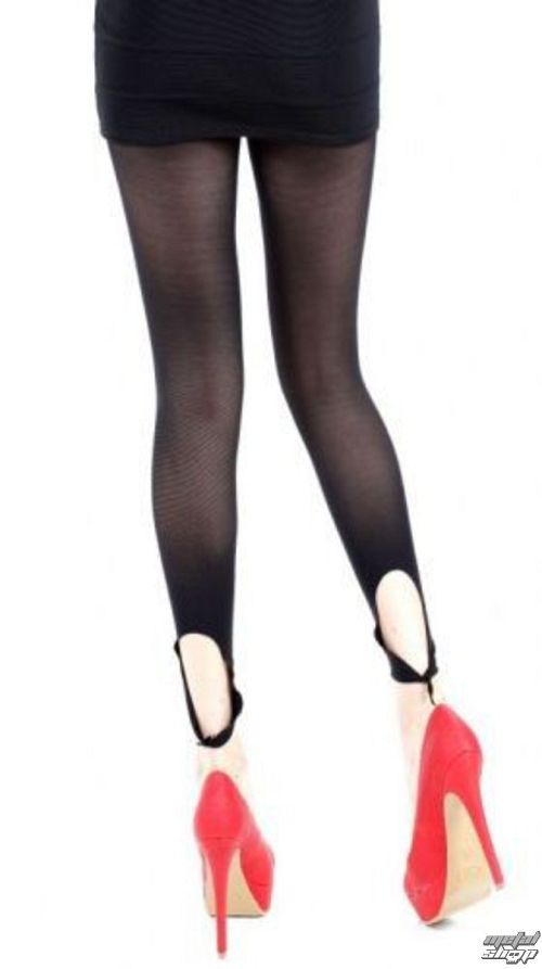 pančucháče (legíny) PAMELA MANN - Tie Back - Black - PM1019