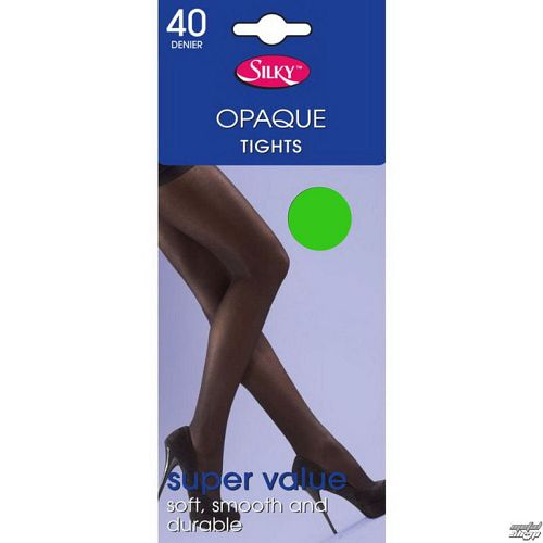 pančucháče LEGWEAR - 40 denier opaque - Neon Green - SHOP4BGRN